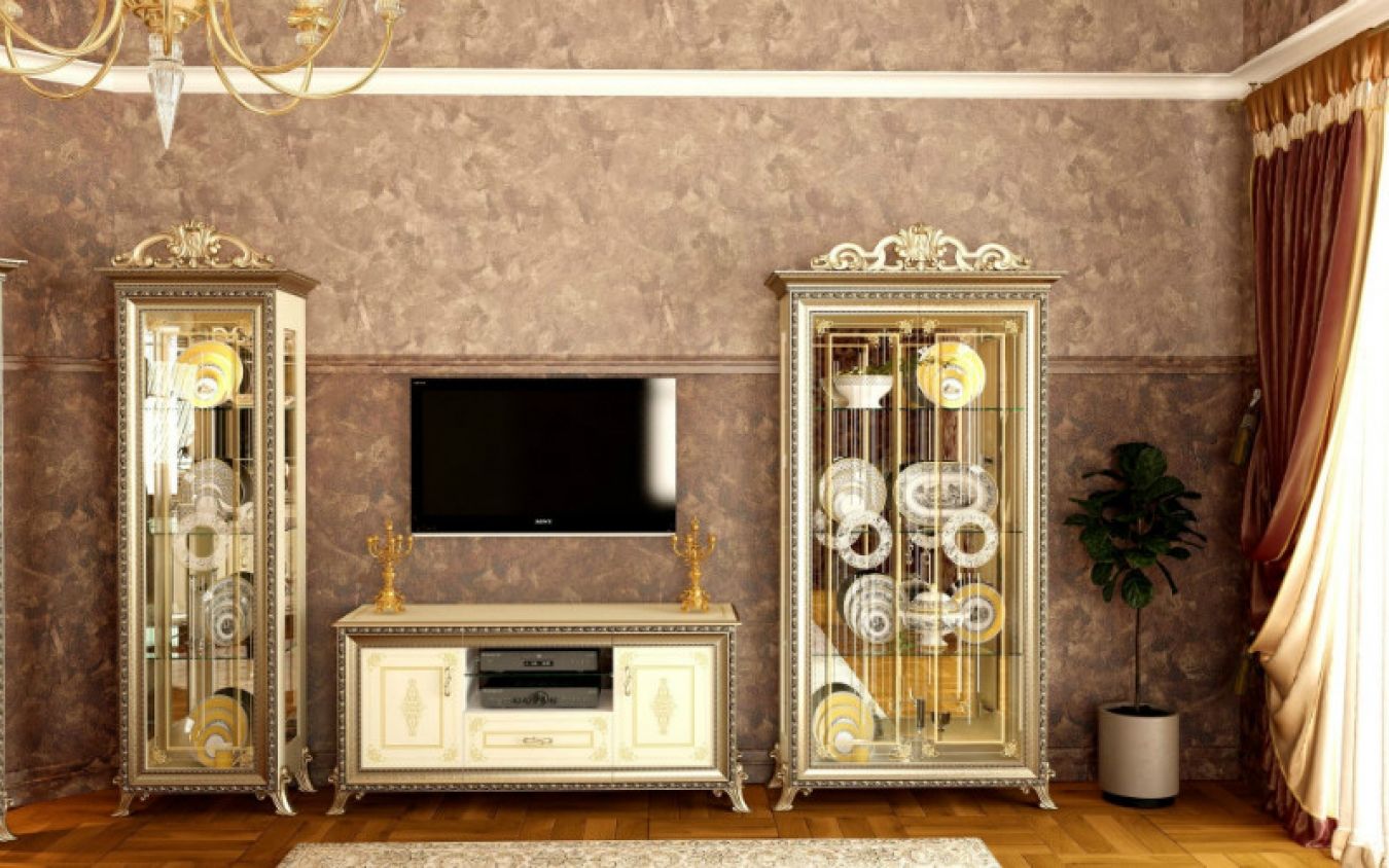 Гостиная Версаль СЛОНОВАЯ КОСТЬ 7