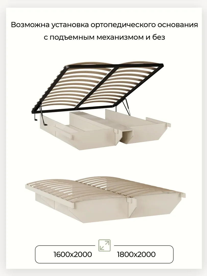 Кровать «Сандра» 1,8 7