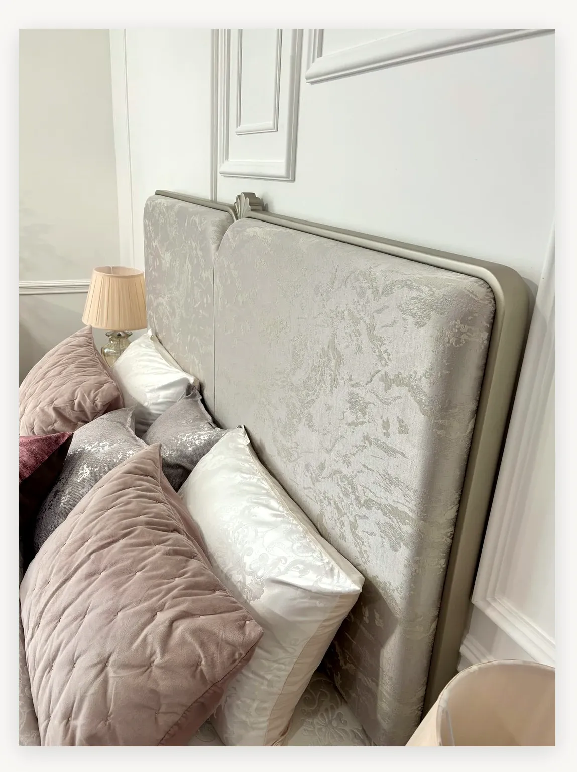 Кровать Фелисия 180х200 бежевый 11