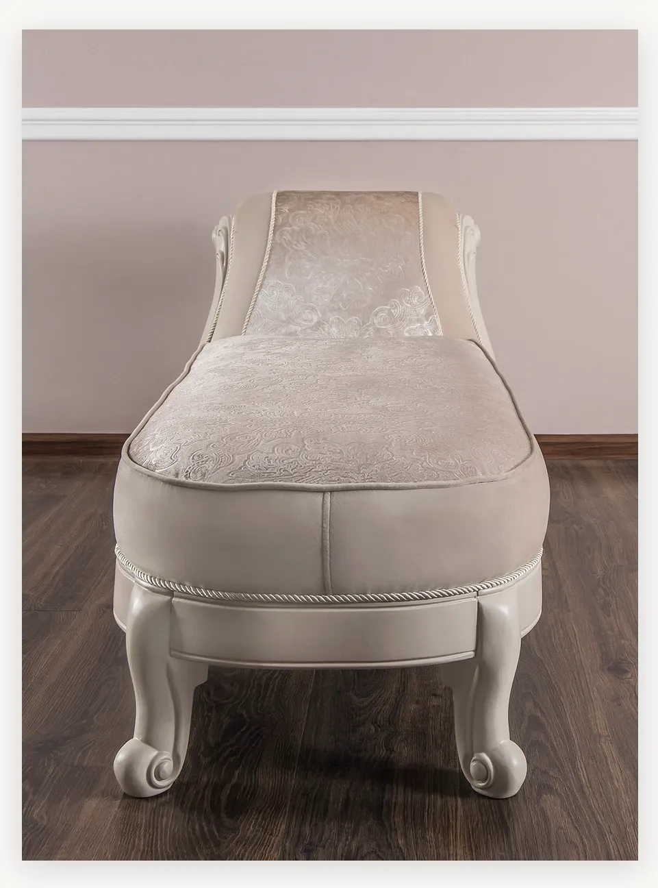 Оттоманка Мокко с одним подлокотниками бежевый 6